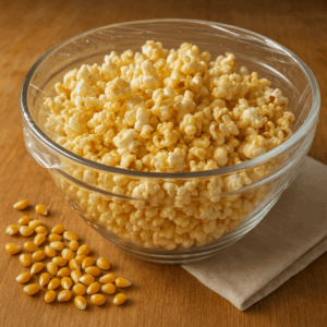 Pop corn sucré au micro onde